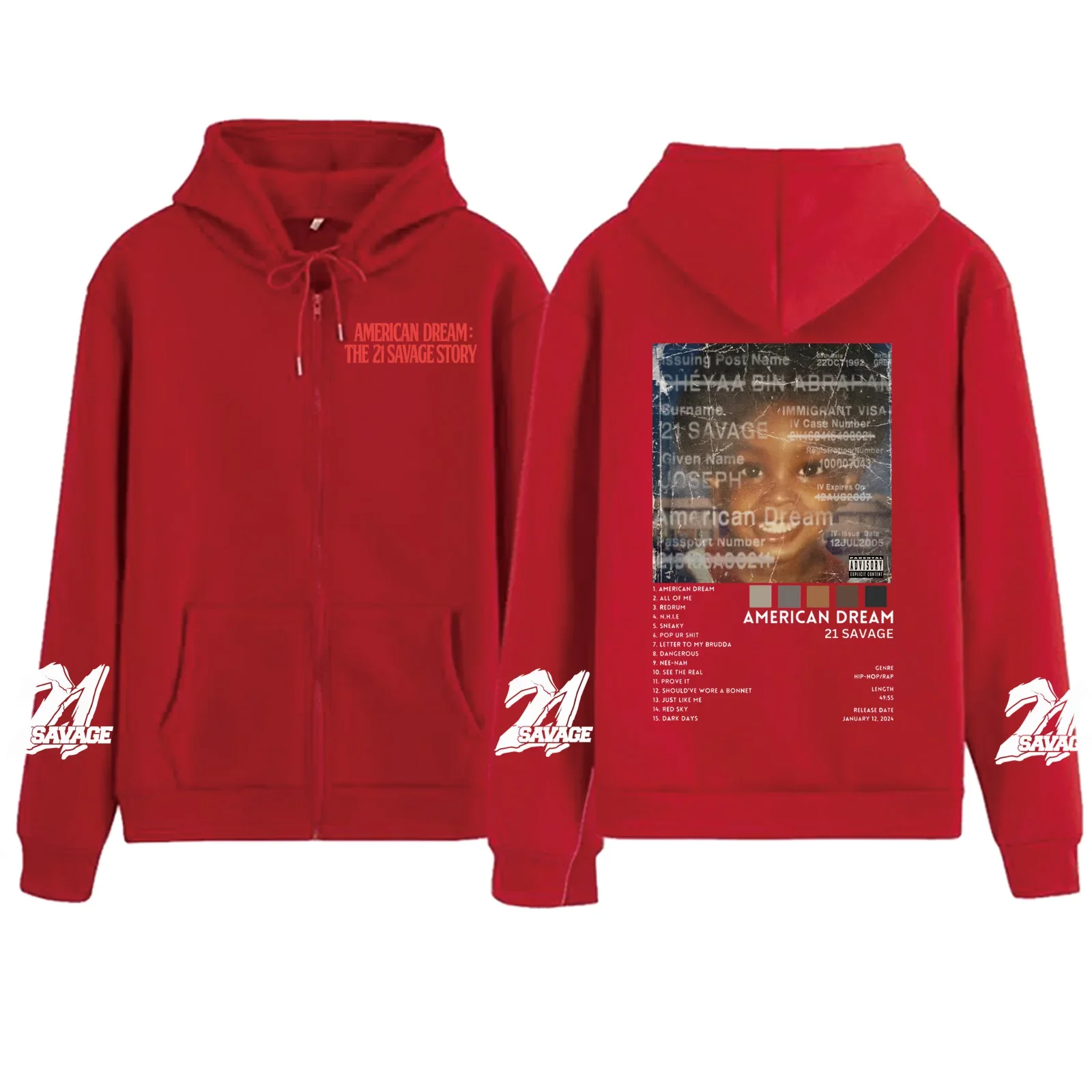 21 Savage Hoodie - Image 2