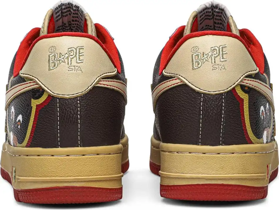 A Bathing Ape BapeSta Low Kanye West College Dropout Yeezy - Image 3