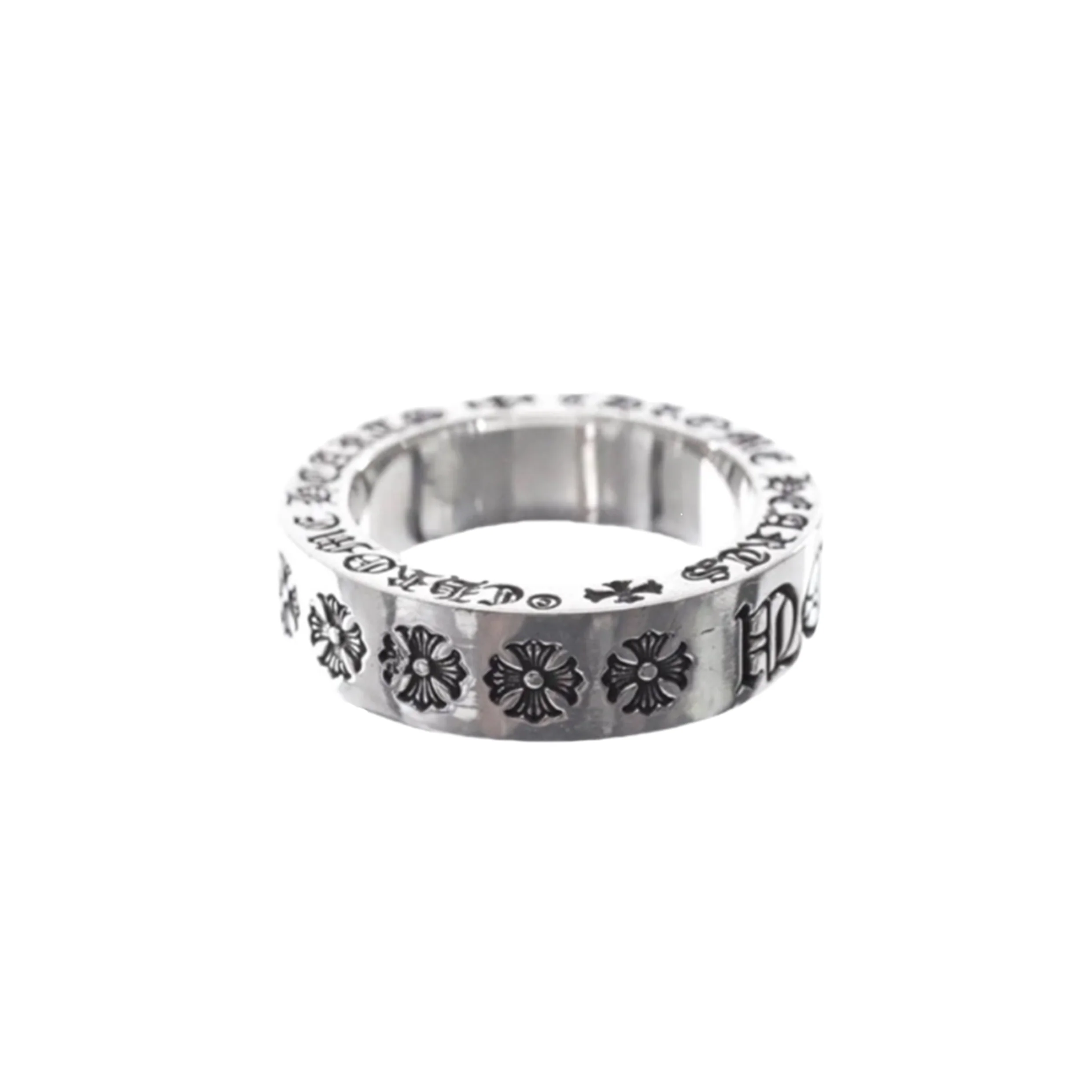 Anillo Corazones Cromados - Image 4