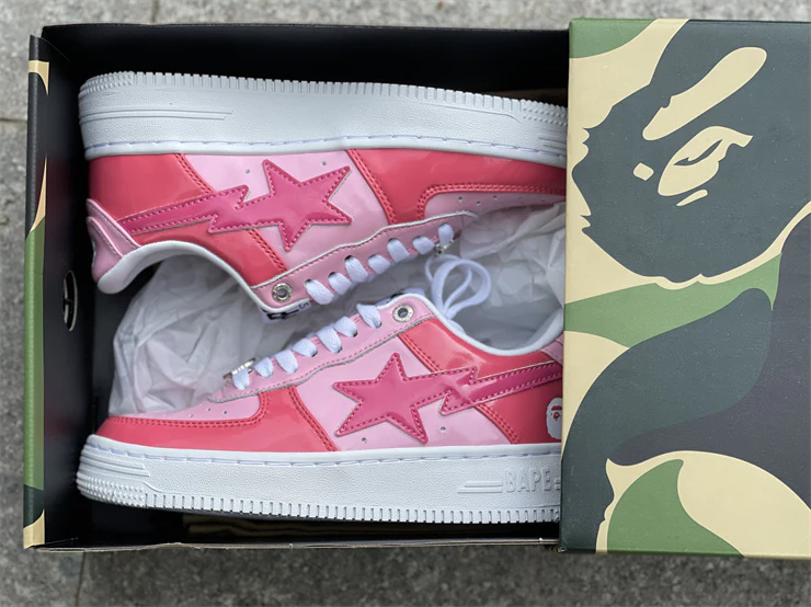 BAPE Sta Low Pink Camo - Image 3