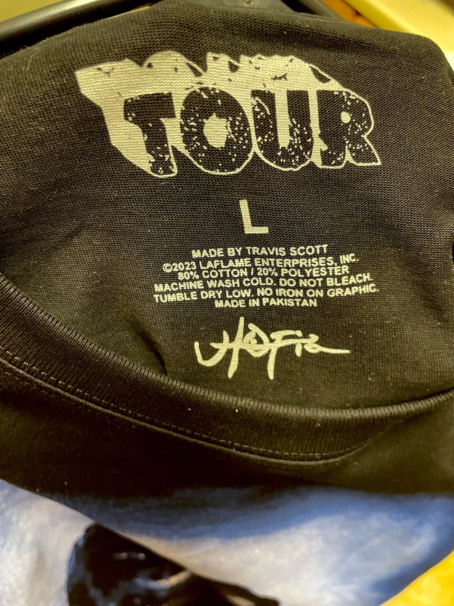 Travis Scott Utopia Circus Maximus 2023 Tour Black - Image 3