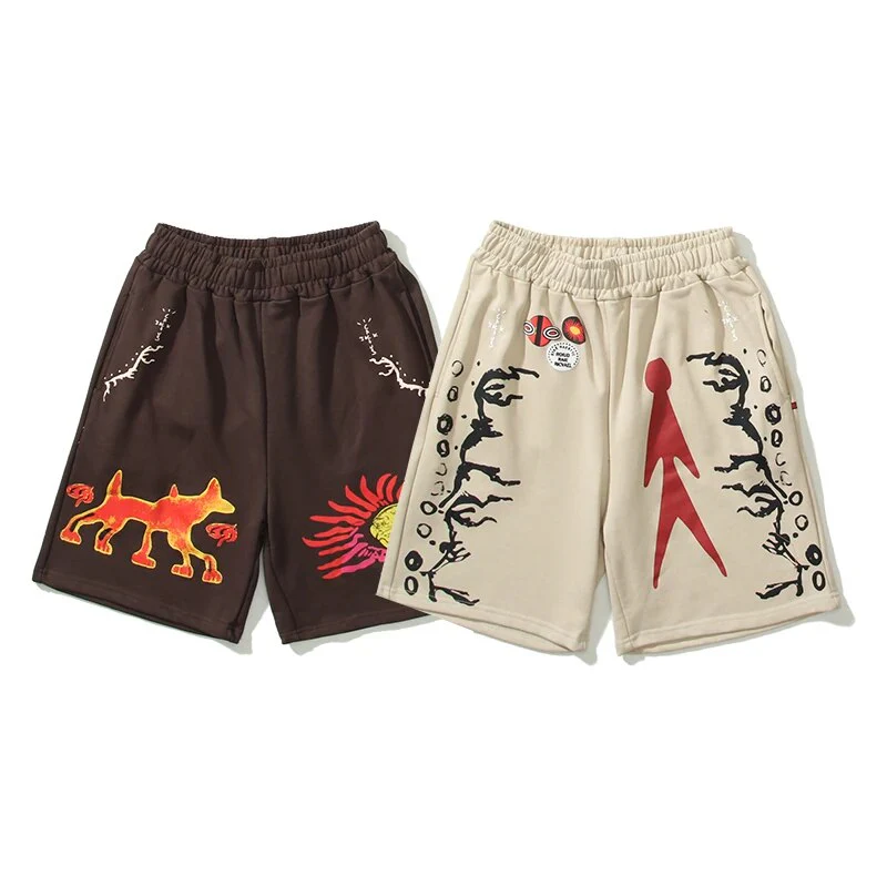 Cactus Jack Letter Graffiti Shorts - Image 5