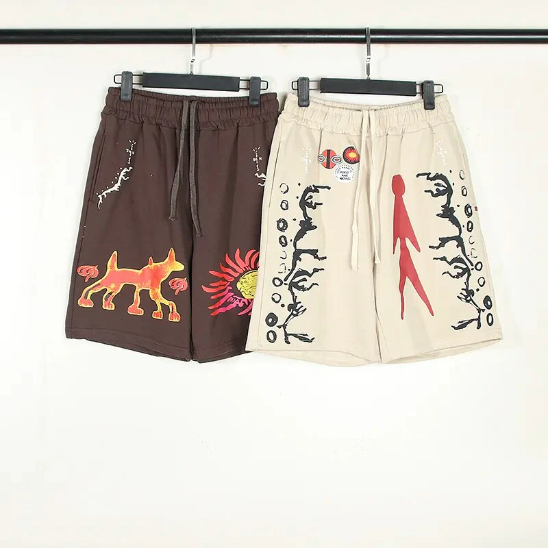 Cactus Jack Letter Graffiti Shorts - Image 6