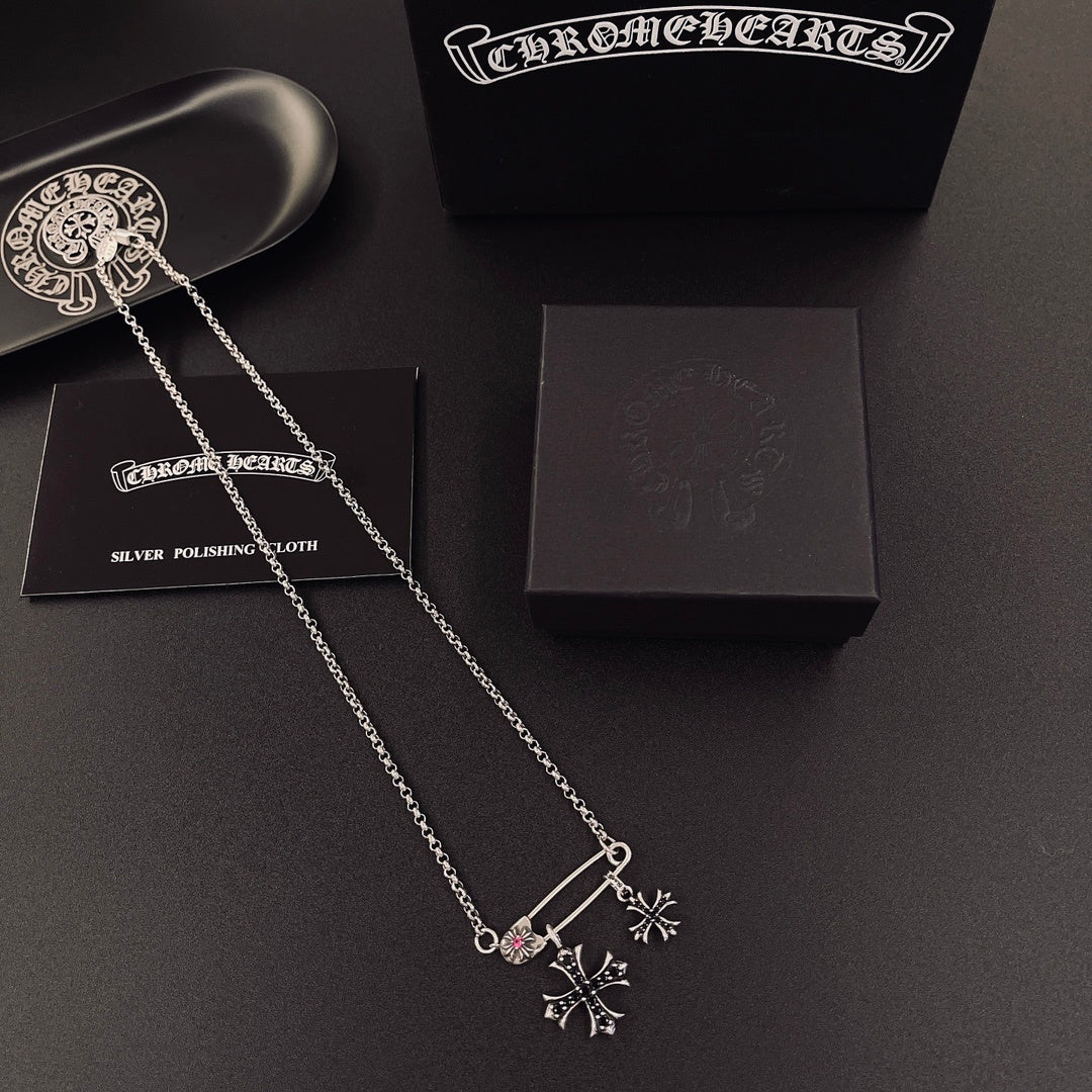 Collar Chrome Corazones Cromados - Image 4