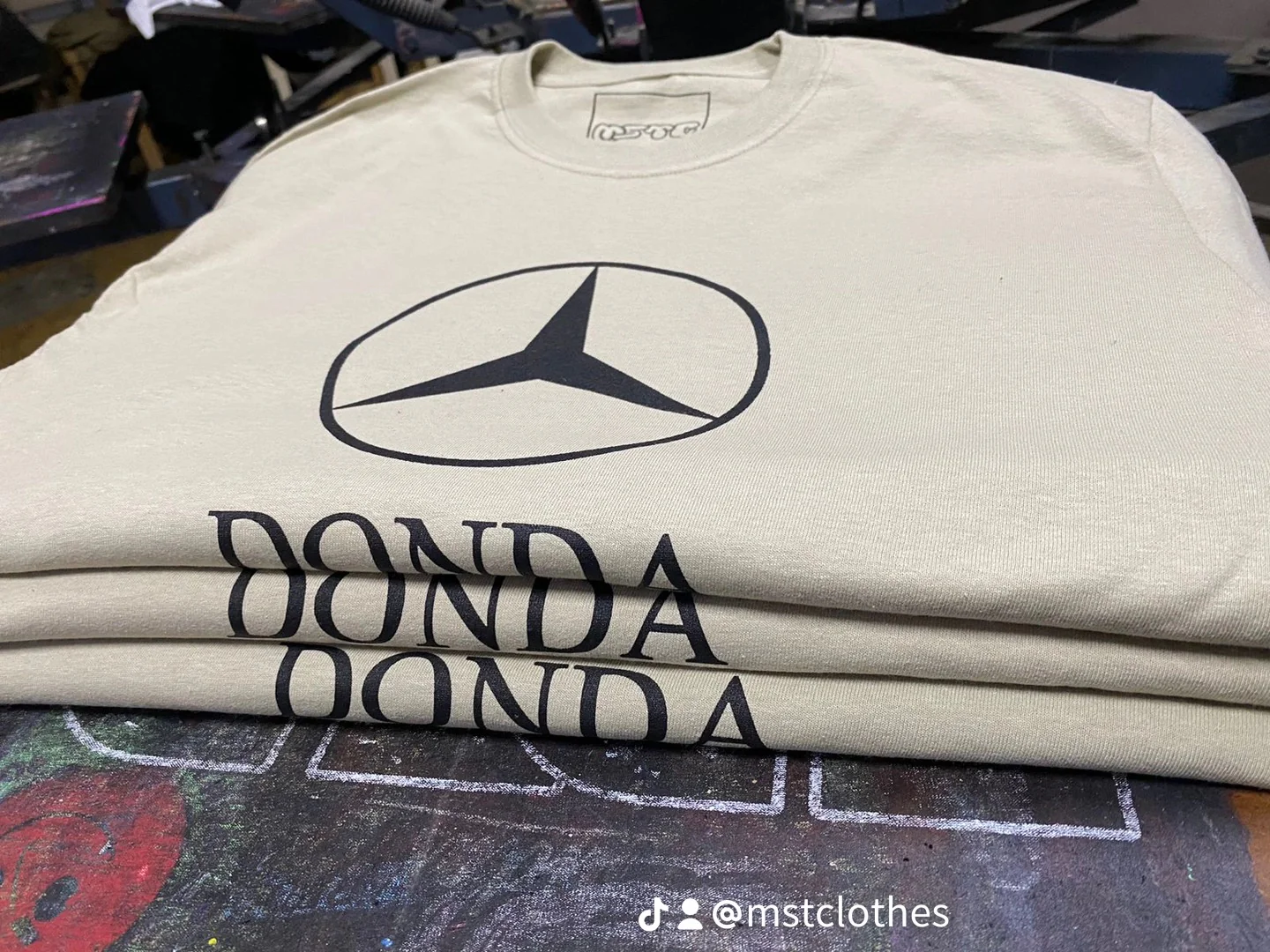 Donda Mercedes Benz Tee - Image 4