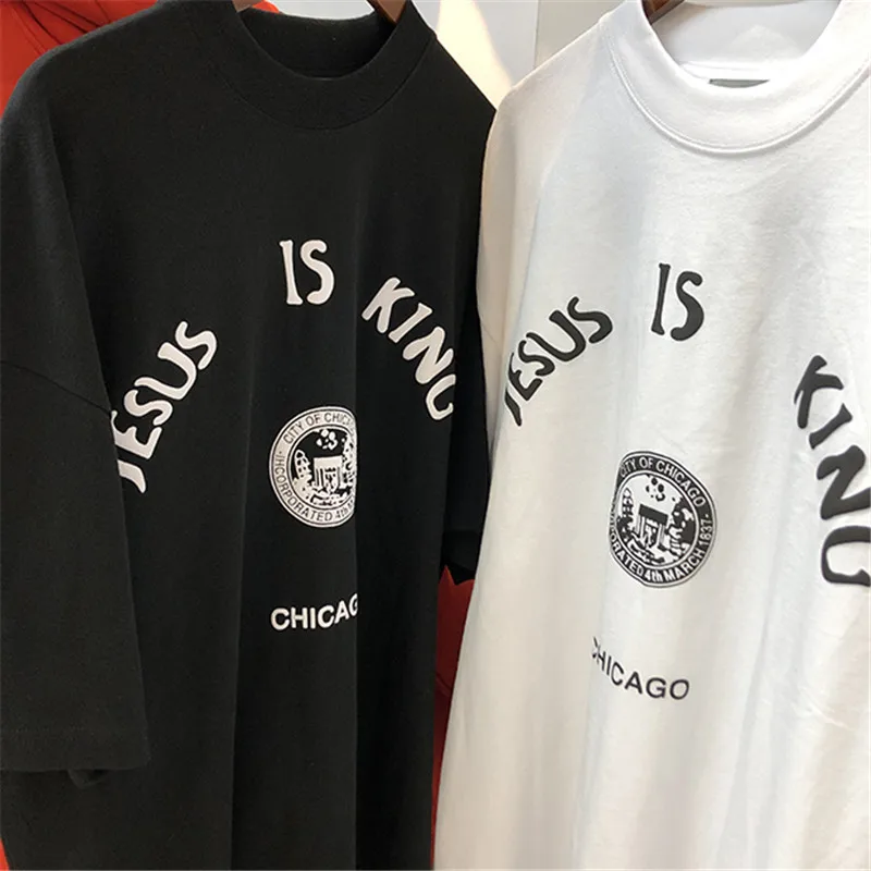 Jesus is King Chicago Oversized Tee - Image 8