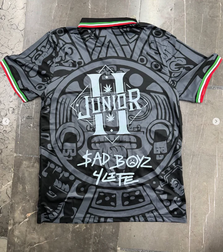JUNIOR H X MEXICO BLACK JERSEY - Image 2