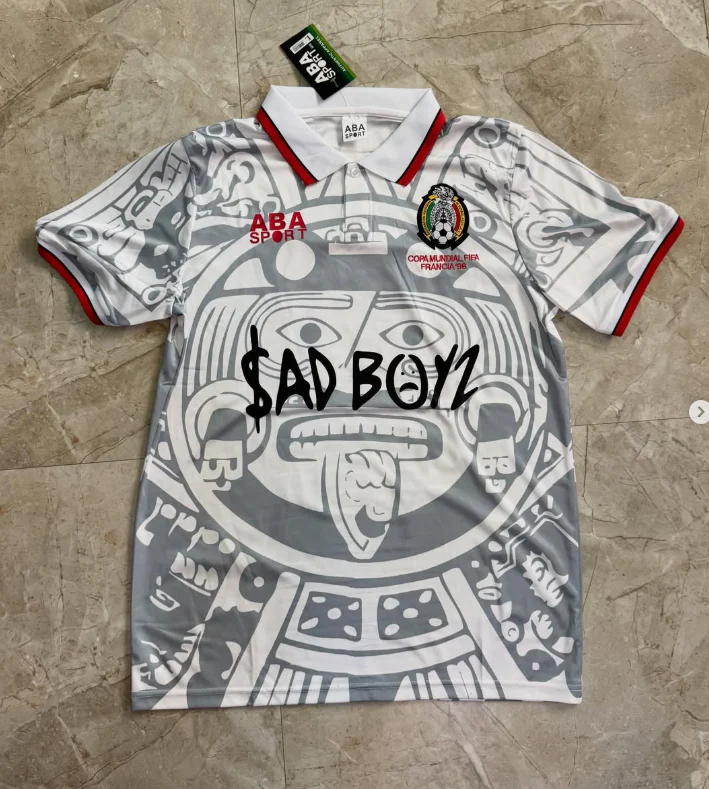 JUNIOR H X MEXICO WHITE JERSEY