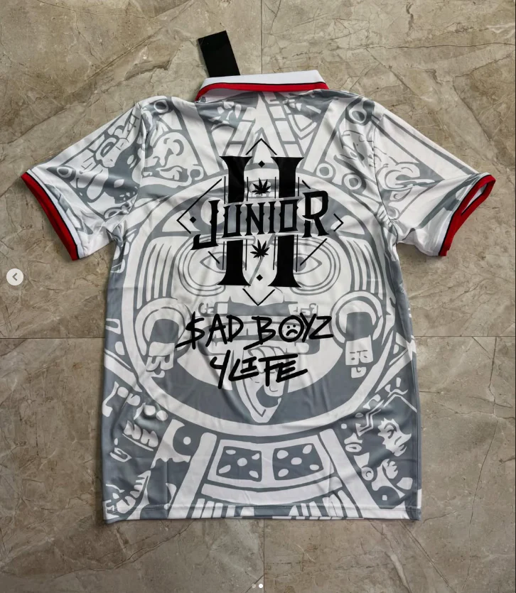 JUNIOR H X MEXICO WHITE JERSEY - Image 2