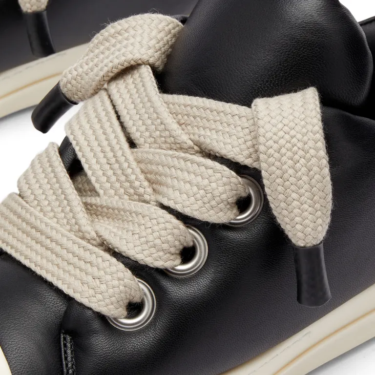 Rick Owens Jumbo Lace Padded Low Sneakers - Image 4