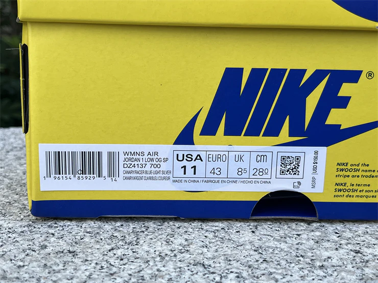 Travis Scott x Air Jordan 1 Low Canary - Image 6