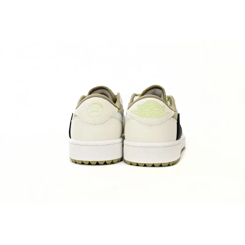 Travis Scott x Air Jordan 1 Low Golf “Olive” G5 - Image 9