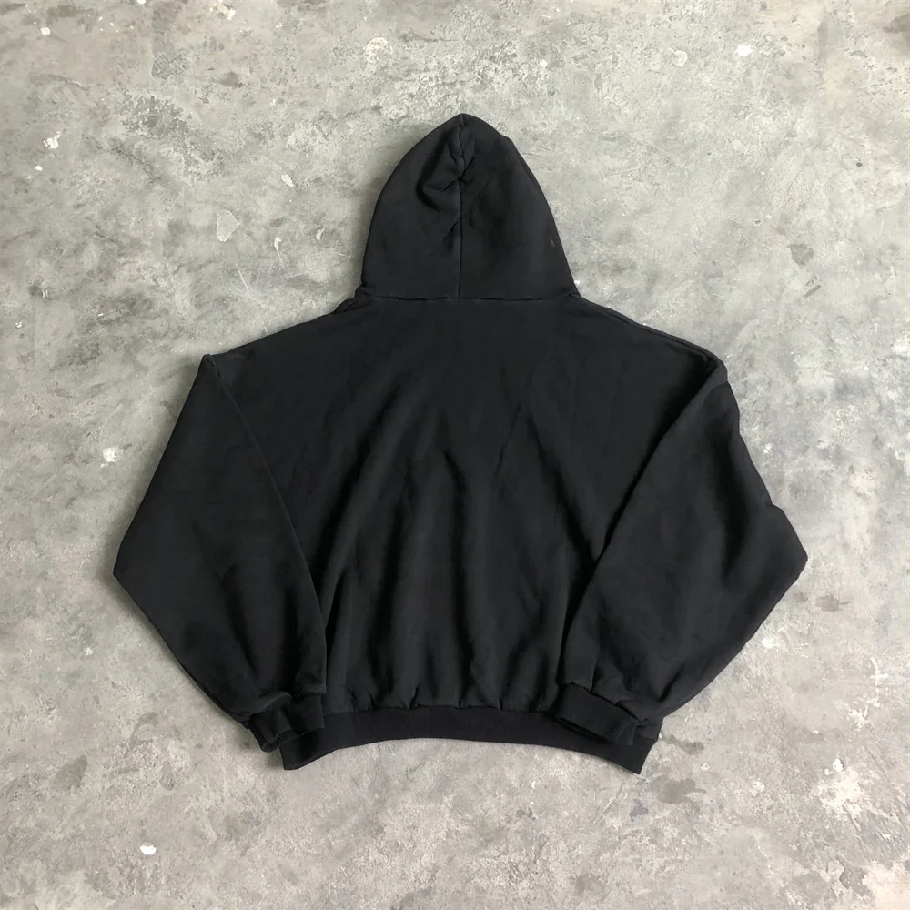 Yeezy Gosha Black Dogs Hoodie Vultures G5 - Image 3